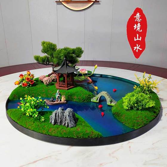 Hotel club dining table turntable ornaments table flower Chinese round table large round table flower table core sand table bonsai
Hotel club dining table turntable ornaments table flower Chinese round table large round table flower table core sand table bonsai