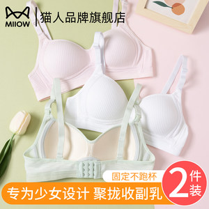 Cat man girl underwear girl small breasts gathered together to prevent sagging bras in junior high school and high school students 
Cat man girl underwear girl small breasts gathered together to prevent sagging bras in junior high school and high school students