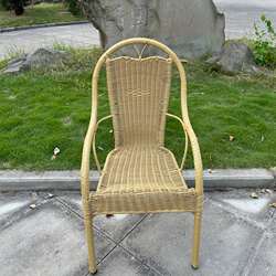 Rattan table and chair coffee table combination square tea table outdoor leisure rattan chair garden chair elderly back chair office desk chair Rattan table and chair coffee table combination square tea table outdoor leisure rattan chair garden chair elderly back chair office desk chair