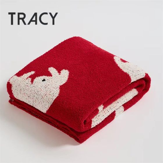 Cuixie Life Designer Rabbit Year Limited Class A Half-Fleece Office Sofa Nap Nap Single Blanket
Cuixie Life Designer Rabbit Year Limited Class A Half-Fleece Office Sofa Nap Nap Single Blanket
