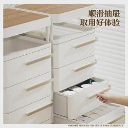 Bedside drawer-type multi-layer storage cabinet storage cabinet wardrobe organizing cabinet sandwich plastic living room home organizing cabinet Bedside drawer-type multi-layer storage cabinet storage cabinet wardrobe organizing cabinet sandwich plastic living room home organizing cabinet