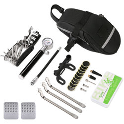 Bicycle tool set disassembly and repair tire repair tool set mountain bike repair pump pressure gauge Bicycle tool set disassembly and repair tire repair tool set mountain bike repair pump pressure gauge