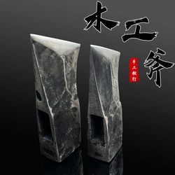 Foot blacksmith carpentry special edge axe forging single edge axe chopping tree chopping wood cutting axe woodworking axe outdoor farm tools Foot blacksmith carpentry special edge axe forging single edge axe chopping tree chopping wood cutting axe woodworking axe outdoor farm tools