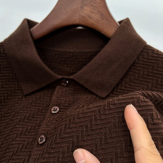 Japanese quality autumn and winter cardigan men's business casual lapel long sleeve polo men's cardigan 6 wool needles
Japanese quality autumn and winter cardigan men's business casual lapel long sleeve polo men's cardigan 6 wool needles