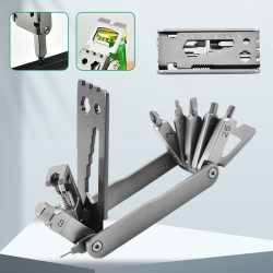 Factory wholesale multi-function gadgets stainless steel multi-function bicycle repair tools bicycle portable tools Factory wholesale multi-function gadgets stainless steel multi-function bicycle repair tools bicycle portable tools