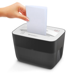 Huigehao 005C-1 desktop mini shredder 5-level confidential 310mm powder paper machine electric low noise Huigehao 005C-1 desktop mini shredder 5-level confidential 310mm powder paper machine electric low noise