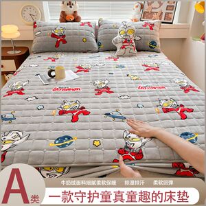 Sufashan type milk cover sheet A coral velvet children's bed velvet thickened single mattress protector all-inclusive anti-slip 
Sufashan type milk cover sheet A coral velvet children's bed velvet thickened single mattress protector all-inclusive anti-slip
