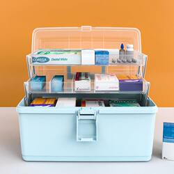 Medicine box one month medicine box household medicine box medicine emergency medical medicine storage box multi-layer large Medicine box one month medicine box household medicine box medicine emergency medical medicine storage box multi-layer large