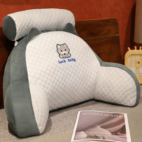 Large bedside soft bag back to the sofa on the pillow bed, the back of the pillow bed, read a book to play with the mobile phone and hold the mobile phone.
Large bedside soft bag back to the sofa on the pillow bed, the back of the pillow bed, read a book to play with the mobile phone and hold the mobile phone.