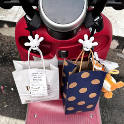 Electric vehicle hook to hang bag and helmet Electric vehicle hook to hang bag and helmet