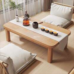 Bay window table Nanzhu Kang table household tatami small tea table bed study folding desk dormitory computer low table Bay window table Nanzhu Kang table household tatami small tea table bed study folding desk dormitory computer low table