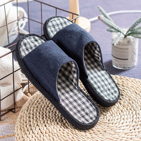 Summer linen household flip-flops indoor couple sandals, layered sole handmade cloth sole shoes silent machine washable
Summer linen household flip-flops indoor couple sandals, layered sole handmade cloth sole shoes silent machine washable