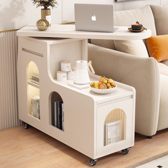 Creamy wind rotating side small table sofa movable coffee table bedside side cabinet corner mini living room storage
Creamy wind rotating side small table sofa movable coffee table bedside side cabinet corner mini living room storage