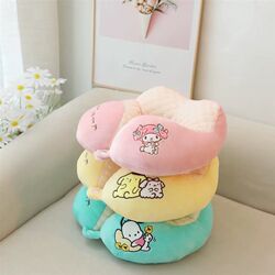 Summer ice silk U-shaped f pillow, driving neck pillow, car sleeping artifact, airplane travel U-shaped pillow, portable neck pillow Summer ice silk U-shaped f pillow, driving neck pillow, car sleeping artifact, airplane travel U-shaped pillow, portable neck pillow