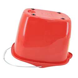 Red thickened plastic mop bucket household wheeled mop bucket mop squeeze bucket 16L cleaning bucket Red thickened plastic mop bucket household wheeled mop bucket mop squeeze bucket 16L cleaning bucket