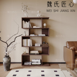 Antique Solid Wood Bookcase Floor-standing Wall Rack For Home Display Storage Cabinet Living Room Partition Bookshelf Antique Solid Wood Bookcase Floor-standing Wall Rack For Home Display Storage Cabinet Living Room Partition Bookshelf