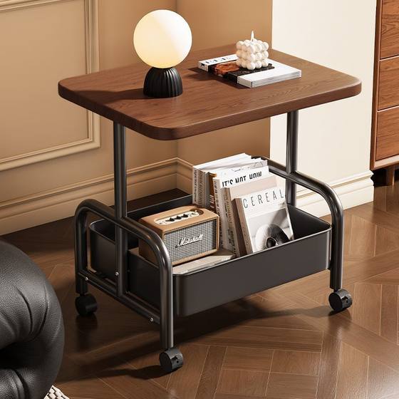 Coffee table, living room sofa creative cart storage mobile wheeled tea table household bedroom storage rack small table
Coffee table, living room sofa creative cart storage mobile wheeled tea table household bedroom storage rack small table