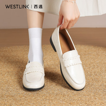 Xiyu official flagship store French flat loafers for women Xiyu official flagship store French flat loafers for women