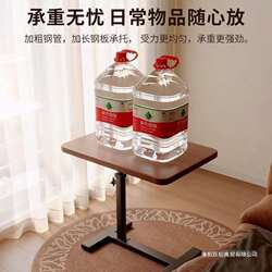 Foldable bedside table mobile lift desk bedroom home bed table living room sofa side table computer table Foldable bedside table mobile lift desk bedroom home bed table living room sofa side table computer table