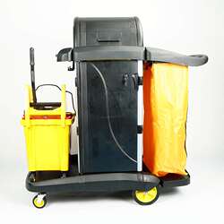 Chaobao multi-purpose cleaning trolley, water squeezer, cleaning tool trolley, sanitary trolley, mop bucket D-011 Chaobao multi-purpose cleaning trolley, water squeezer, cleaning tool trolley, sanitary trolley, mop bucket D-011
