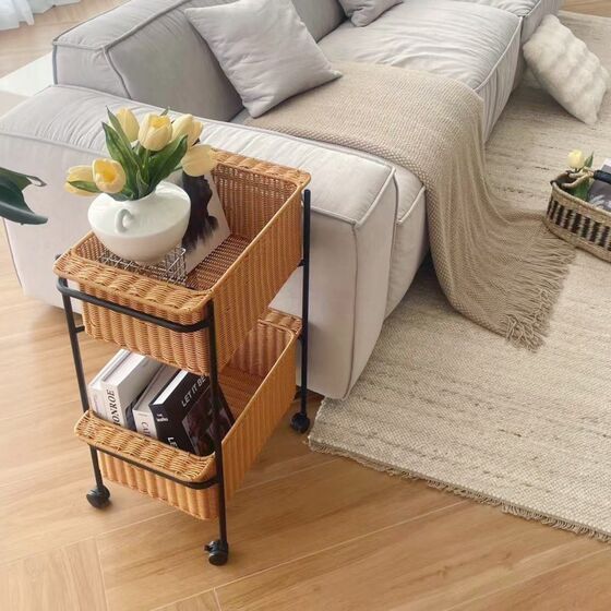 Storage rack Snack storage rack trolley floor-standing mobile living room D storage multi-layer push-pull bathroom bathroom storage
Storage rack Snack storage rack trolley floor-standing mobile living room D storage multi-layer push-pull bathroom bathroom storage