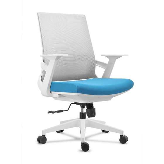 Office furniture employee chair staff chair with wheel swivel chair back simple office chair stylish white computer chair
Office furniture employee chair staff chair with wheel swivel chair back simple office chair stylish white computer chair