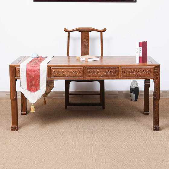 Yiming Tianxia mahogany furniture Chicken wenge wooden office desk computer desk Chinese antique painting case Simple solid wood desk
Yiming Tianxia mahogany furniture Chicken wenge wooden office desk computer desk Chinese antique painting case Simple solid wood desk