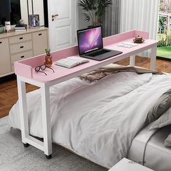 Cross-bed table movable bedroom bedside table home bedside table notebook desktop computer table lazy bed desk Cross-bed table movable bedroom bedside table home bedside table notebook desktop computer table lazy bed desk