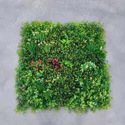Simulated plant wall three-dimensional green plant wall bionic fake flower landscaping artificial background wall landscape combination interior decoration Simulated plant wall three-dimensional green plant wall bionic fake flower landscaping artificial background wall landscape combination interior decoration