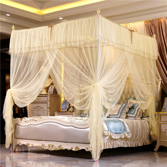 Thickened 25mm stainless steel bracket three-door mosquito net landing 1.5 meters 1.8m 2.2 bed 2m double household square tent
Thickened 25mm stainless steel bracket three-door mosquito net landing 1.5 meters 1.8m 2.2 bed 2m double household square tent