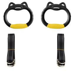 Baby rings adult fitness equipment kids pull-up adjustable horizontal bar pull ring training stretching exercise Baby rings adult fitness equipment kids pull-up adjustable horizontal bar pull ring training stretching exercise