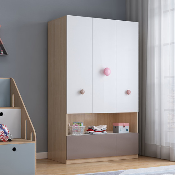 Bear Solid Wood Children's Wardrobe Boy Girl Storage Cabinet Home Bedroom Small Wardrobe Classified Component Storage Cabinet Bear Solid Wood Children's Wardrobe Boy Girl Storage Cabinet Home Bedroom Small Wardrobe Classified Component Storage Cabinet