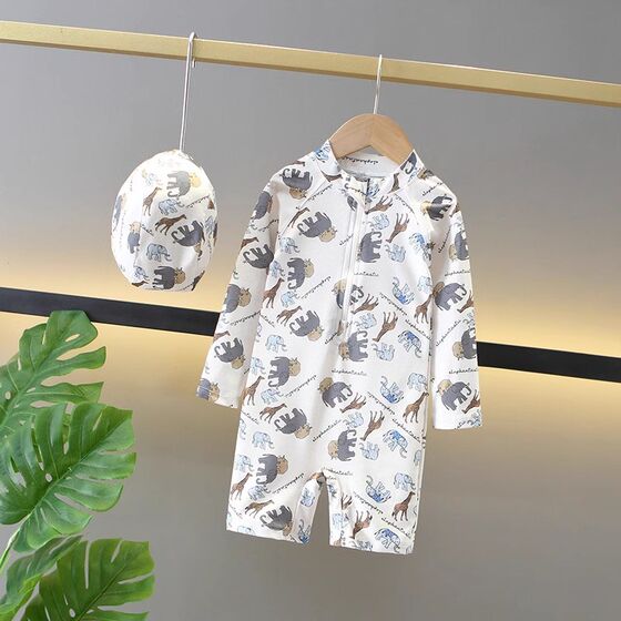 Children's swimsuits, boys' short-sleeved one-piece swimsuits, swimming trunks, baby quick-drying hot spring beach Y sun protection swimsuit hot
Children's swimsuits, boys' short-sleeved one-piece swimsuits, swimming trunks, baby quick-drying hot spring beach Y sun protection swimsuit hot