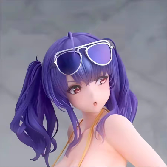 Azur Blue Line Swimsuit Bora Beauty Girl Figure Two Dimension Japanese Anime Model Chassis Car Ornaments Boys Azur Blue Line Swimsuit Bora Beauty Girl Figure Two Dimension Japanese Anime Model Chassis Car Ornaments Boys