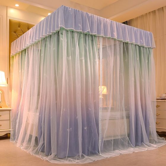 Bed Mantra Princess Dust Dust Home bedroom Rental House Shading Mosquito Medal One -in -one Full Closed Girl Hanging Curtain
Bed Mantra Princess Dust Dust Home bedroom Rental House Shading Mosquito Medal One -in -one Full Closed Girl Hanging Curtain