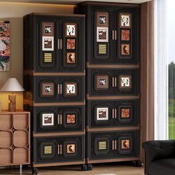 Simple Wardrobe For Home Bedroom Clothes Storage Cabinet Adult Wardrobe Foldable kids Baby Plastic Storage Cabinet Simple Wardrobe For Home Bedroom Clothes Storage Cabinet Adult Wardrobe Foldable kids Baby Plastic Storage Cabinet