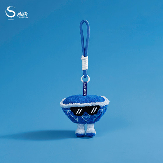 China Open CHINA OPEN souvenir peripheral diamond court plush pendant
China Open CHINA OPEN souvenir peripheral diamond court plush pendant