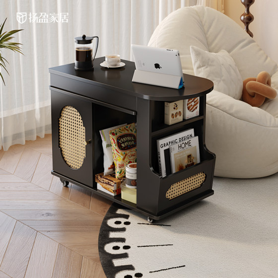 Middle -aged Wind Mobile Bian Bian Bianqi Tea table Living room small table storage table and cabinet integrated mobile tea tableside cabinet
Middle -aged Wind Mobile Bian Bian Bianqi Tea table Living room small table storage table and cabinet integrated mobile tea tableside cabinet