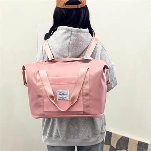 Recommended large-capacity portable backpack travel bag for women's short-distance business trip luggage bag foldable lightweight waterproof travel waiting for childbirth 
Recommended large-capacity portable backpack travel bag for women's short-distance business trip luggage bag foldable lightweight waterproof travel waiting for childbirth