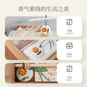 The same aromatic wax tablet aromatic deodorization and long-lasting fragrance wardrobe solid fragrance indoor deodorization air fresh 
The same aromatic wax tablet aromatic deodorization and long-lasting fragrance wardrobe solid fragrance indoor deodorization air fresh