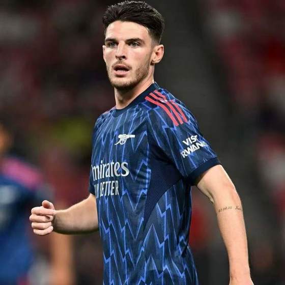 25-26 Arsenal away jersey Rice Ode Gossali Bahavertz short-sleeved football uniform genuine 25-26 Arsenal away jersey Rice Ode Gossali Bahavertz short-sleeved football uniform genuine