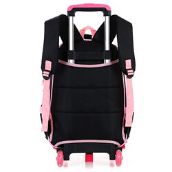 Student female drag bag two wheels can climb stairs children's elementary school trolley school bag 1-3-5-6 grade 2 wheels waterproof Student female drag bag two wheels can climb stairs children's elementary school trolley school bag 1-3-5-6 grade 2 wheels waterproof