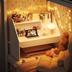 Bed desk college student dormitory artifact upper bunk suspended dormitory lazy table lower bunk computer desk folding bed desk Bed desk college student dormitory artifact upper bunk suspended dormitory lazy table lower bunk computer desk folding bed desk