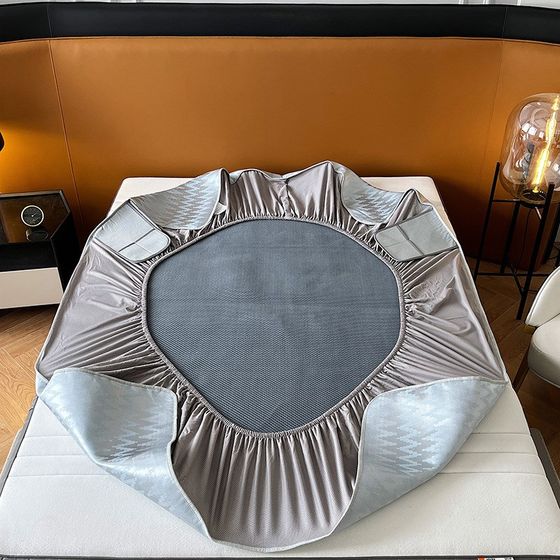 Light luxury summer jacquard ice silk mat r three-piece set foldable bed cover household air conditioning mat cool feeling Class A 1.8m
Light luxury summer jacquard ice silk mat r three-piece set foldable bed cover household air conditioning mat cool feeling Class A 1.8m