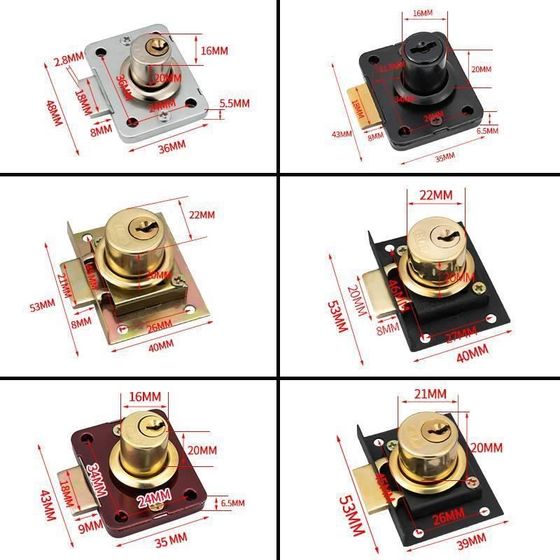 Drawer lock Office desk cabinet door lock furniture wardrobe lock draw cabinet lock universal lock household anti-theft lock draw lock
Drawer lock Office desk cabinet door lock furniture wardrobe lock draw cabinet lock universal lock household anti-theft lock draw lock