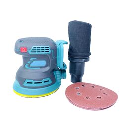 Rechargeable sander lithium-ion sandpaper machine handheld sandpaper polishing furniture flat polishing machine suitable for Makita batteries Rechargeable sander lithium-ion sandpaper machine handheld sandpaper polishing furniture flat polishing machine suitable for Makita batteries