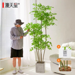 2025 Artificial Plant Nandina Bamboo Floor-Standing Potted Plant, Simulated Green Plant Ornament, Living Room Sofa Side Decoration Bonsai, Fake Tree 2025 Artificial Plant Nandina Bamboo Floor-Standing Potted Plant, Simulated Green Plant Ornament, Living Room Sofa Side Decoration Bonsai, Fake Tree