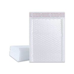 Composite white pearlescent film bubble bag self-adhesive packaging bag bubble envelope bag thickened waterproof express packaging bag Composite white pearlescent film bubble bag self-adhesive packaging bag bubble envelope bag thickened waterproof express packaging bag