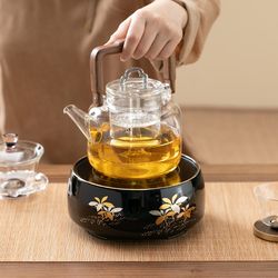 Electric ceramic stove ceramic glaze colored tea cooking appliance tea cooking stove small household silent silver pot iron pot glass pot electric ceramic tea Electric ceramic stove ceramic glaze colored tea cooking appliance tea cooking stove small household silent silver pot iron pot glass pot electric ceramic tea
