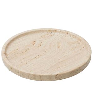 Wabi style marble yellow travertine round tray countertop bathroom model room aromatherapy storage storage decorative ornaments 
Wabi style marble yellow travertine round tray countertop bathroom model room aromatherapy storage storage decorative ornaments